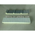 Aislamiento de la cámara fría Panel de sándwich de PU / almacenamiento en frío / congelador / pu sandwich panel / sandwich panel / sandwich de poliuretano